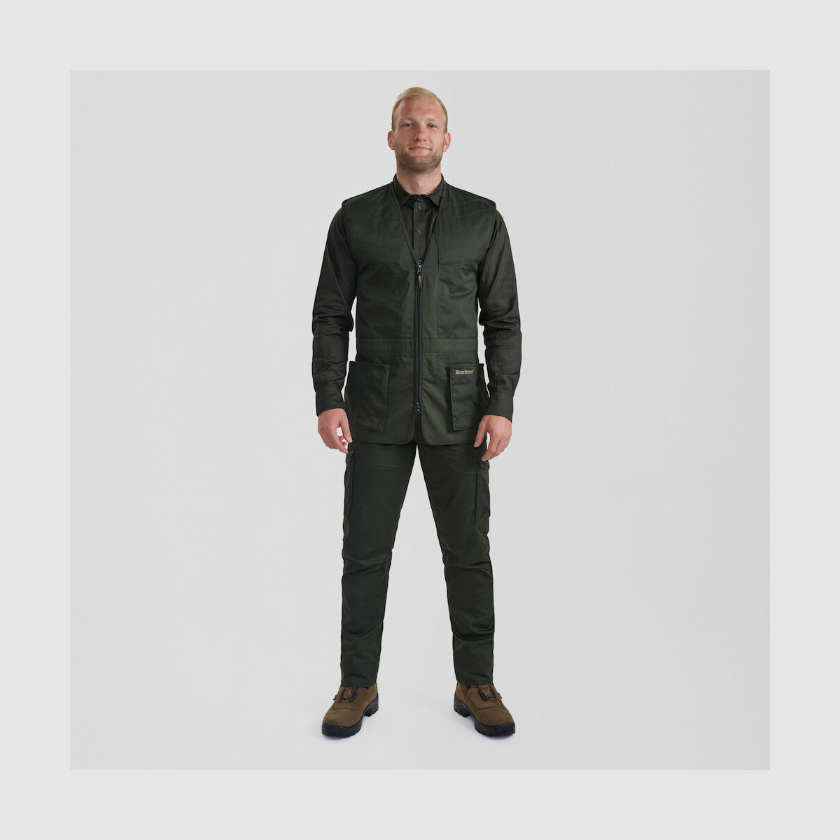 DEERHUNTER Atlas Shooting Waistcoat Timber