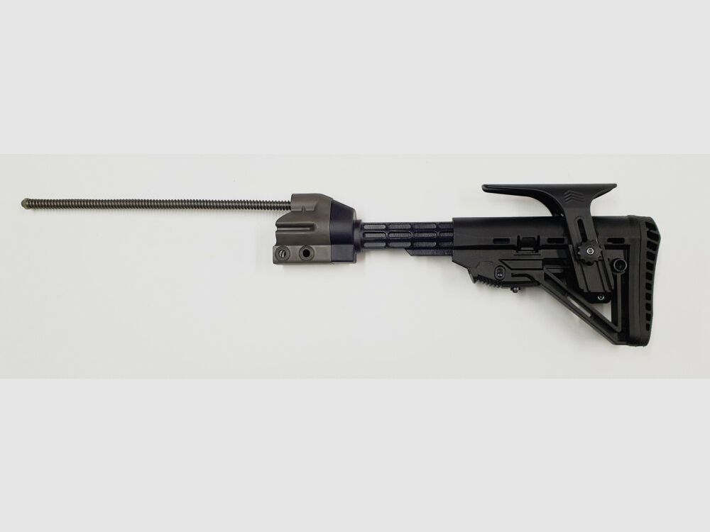 Schwaben Arms GmbH SAR M41 / HK41 / HK G3 crosse avec crosse télescopique GWMH SPC AR, complète avec pièce de base
