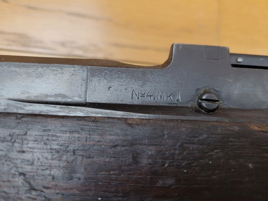Gutes Gewehr Lee-Enfield N°4 MKI – 303 British – 10 Schuss – Fazakerley – Monomatrikularwaffe mit Verschlussmagazin – 1943 – TBE, Bild 19 von 20