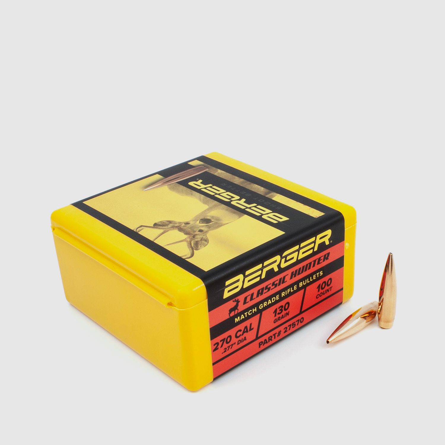 Berger Geschoss .270 Classic Hunter 130GR 100 Stück