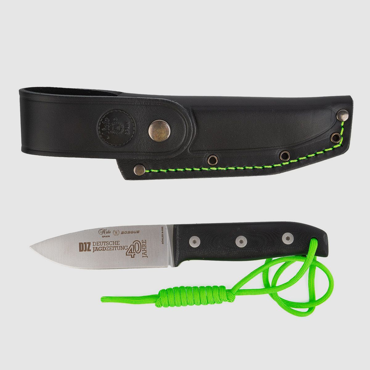 DJZ Edition: Nieto Jagdmesser Bosque G10 "40 Jahre"