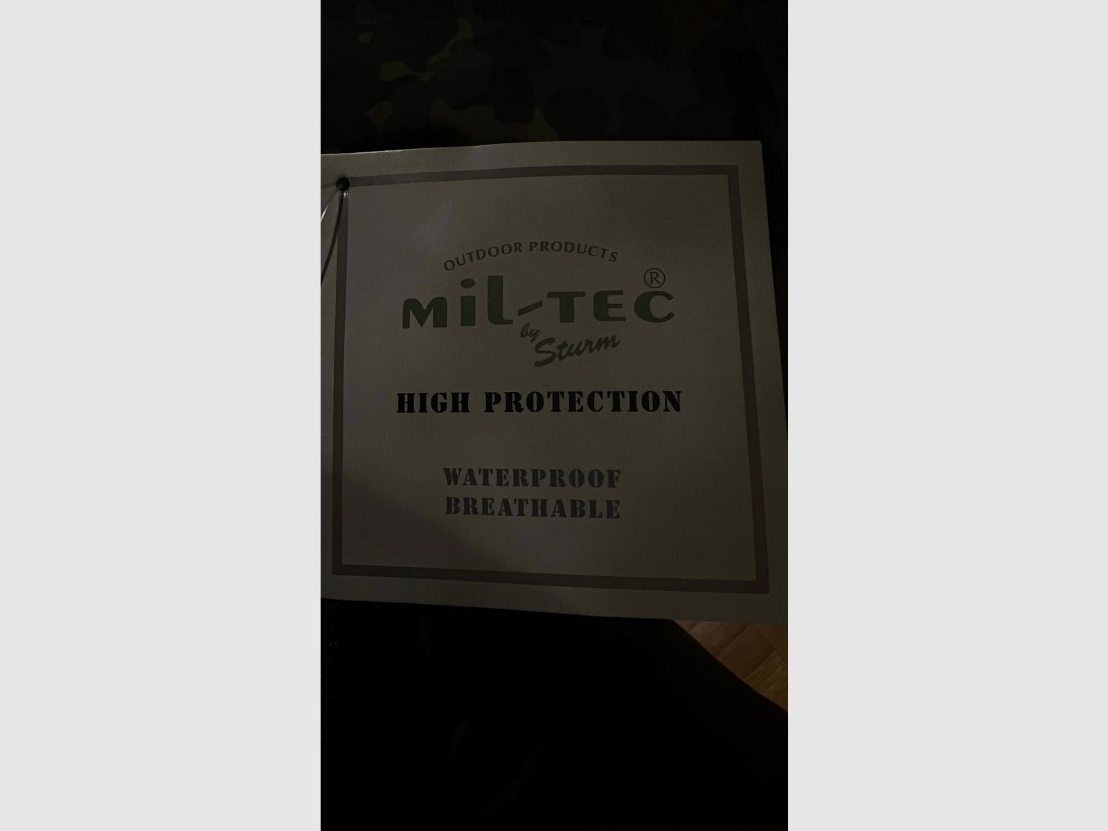 Mil-Tec BW Rain Protection Jacket