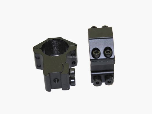 Montageringe Durchmesser 25,4 mm Doppelverriegelung 11 mm