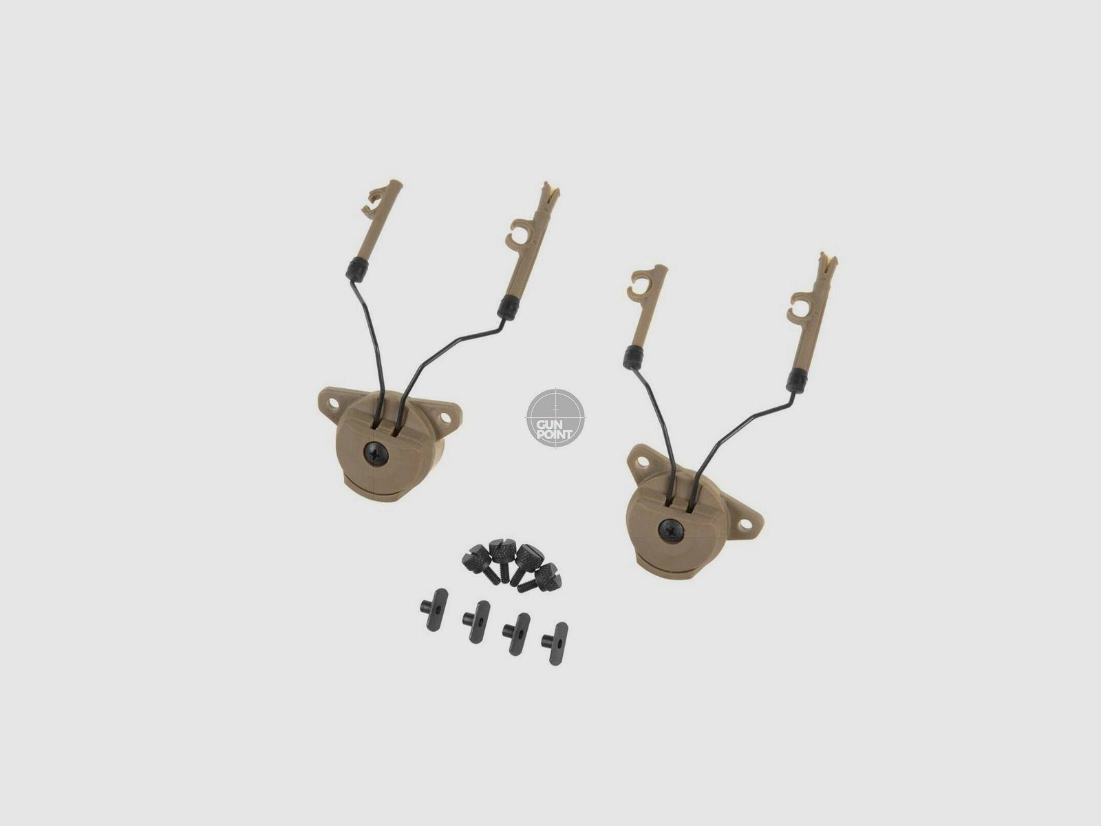 FMA EXF Adapter for Comtac Headsets-Dark Earth