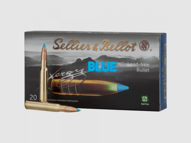 SELLIER & BELLOT 30-06SPR. TXRG - 180GRS. - 20 SCHUSS- BLEIFREI