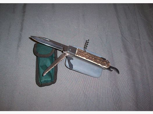 Jachtmes: Fixir XH-5V van Mikov (Tsjechoslowakije) Stailness, 5-delig!