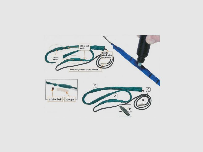 BoreBlitz 10.8-11.6mm / 44-45 barrel&chamber cleaning tool, Bild 1 von 2