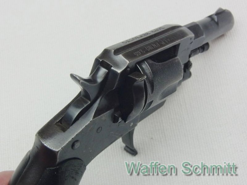 Deutscher Bulldog-Revolver, Hersteller unbekannt, Kaliber 7,65mm(.32).Guter Zustand!!!