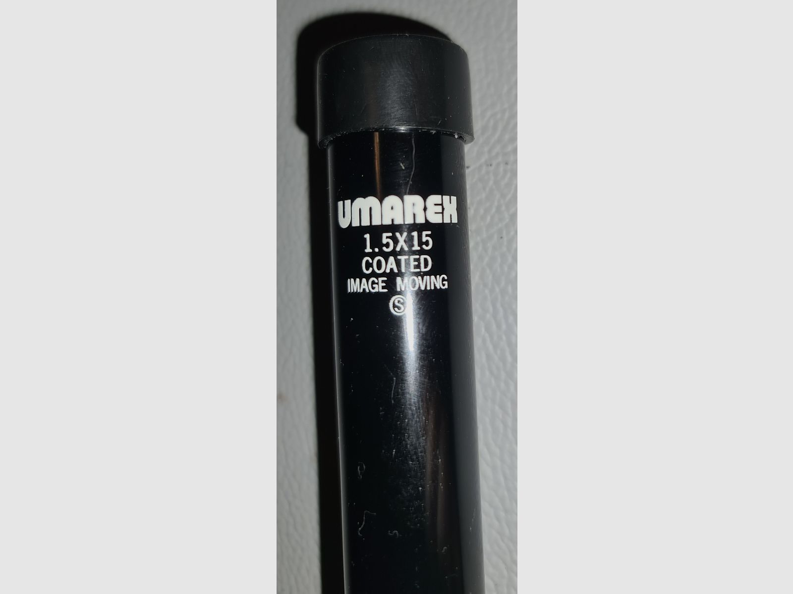 PISTOLE ZIELFERNROHR ALT ZFR UMAREX 1,5 x 15 COATED / + ZFR LICHTER 2,5 x 20 GEBRAUCHT / ! BESCHREIBUNG LESEN !