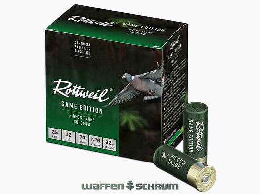 Rottweil 12/70 Game Edition Taube 2,8mm - 32g
