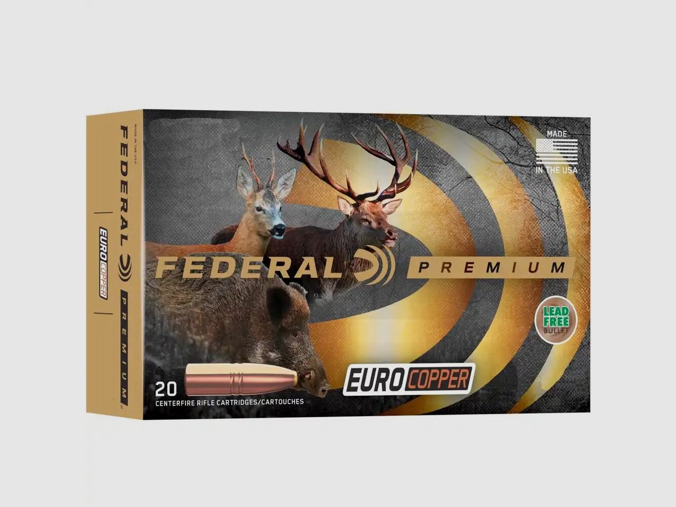 Federal Federal Premium .308WIN, 150Grs, EURO COPPER