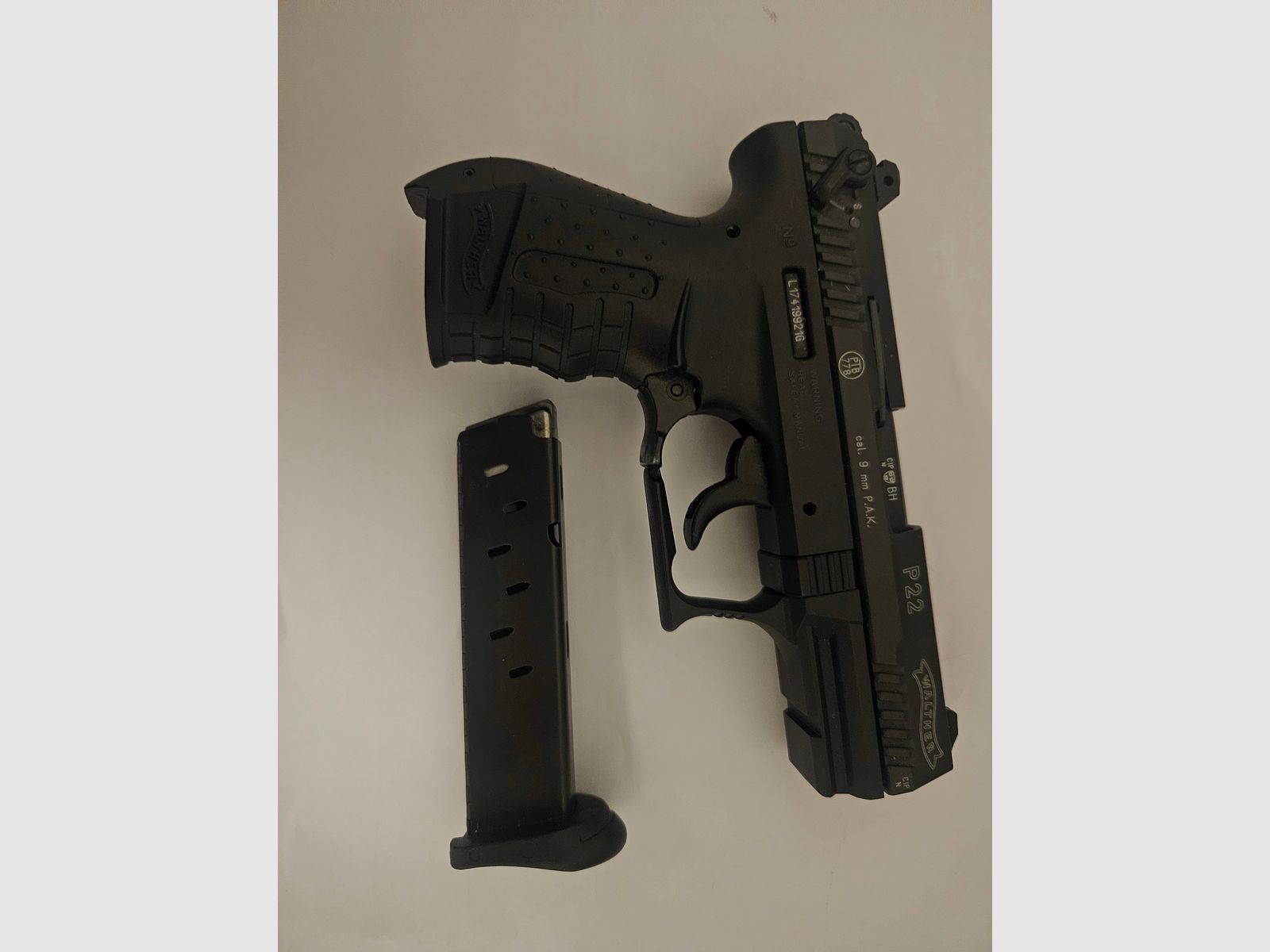 Walther P22 9mm PAK Schreckschuss