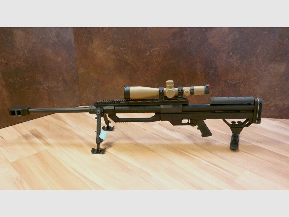 Büchse Fortmeier M2002 Kal. .338 Lapua Magnum mit S&B 5-25x56 PM II Pfandversteigerung 17.7.25