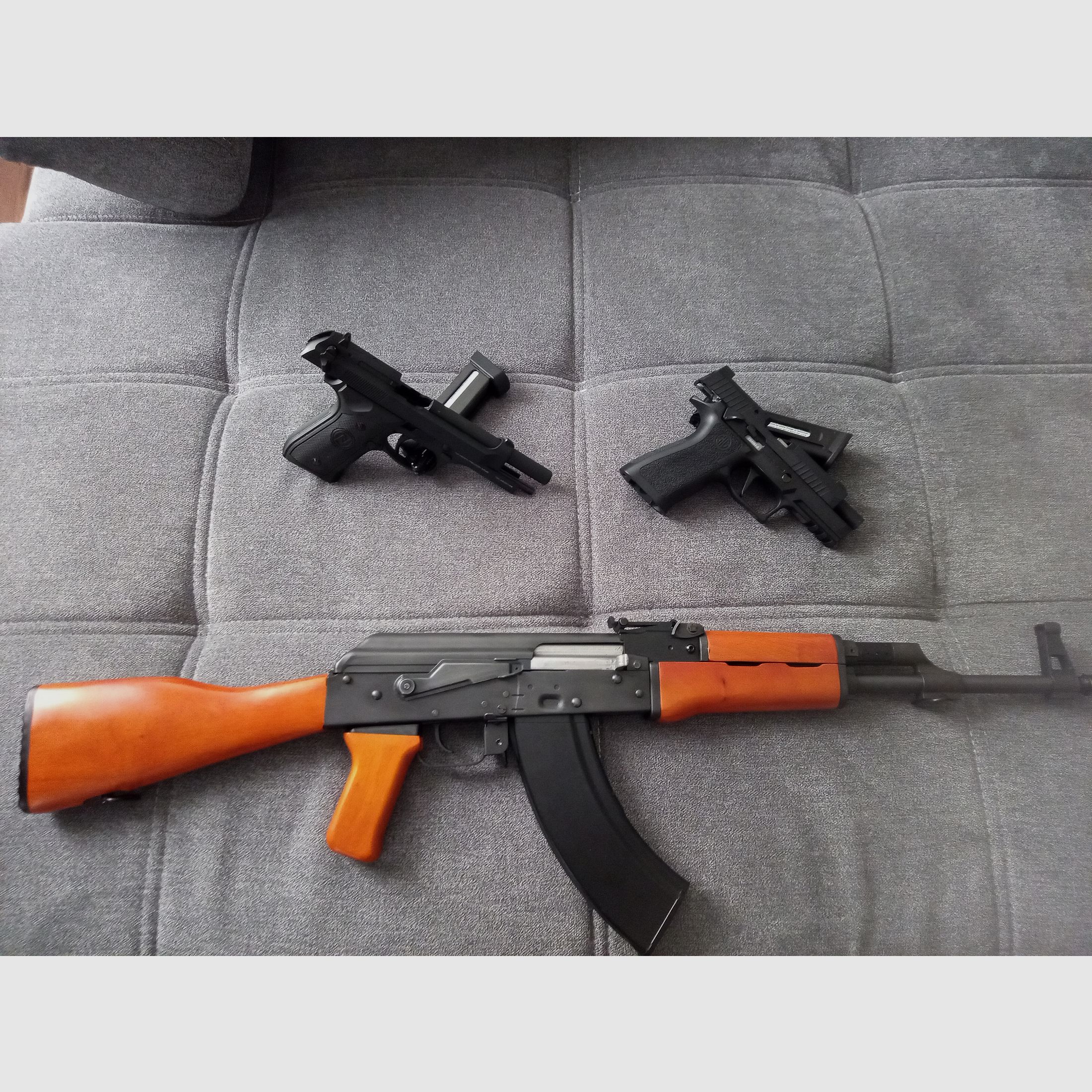 Verkaufe 3 Neuwertige Co2 4,5mm Stahl BB Plinker