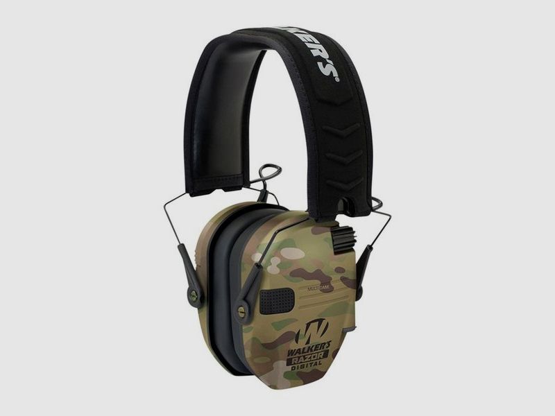 WALKERS GAME EAR RAZOR SLIM CASQUES ÉLECTRONIQUES, MULTICAM