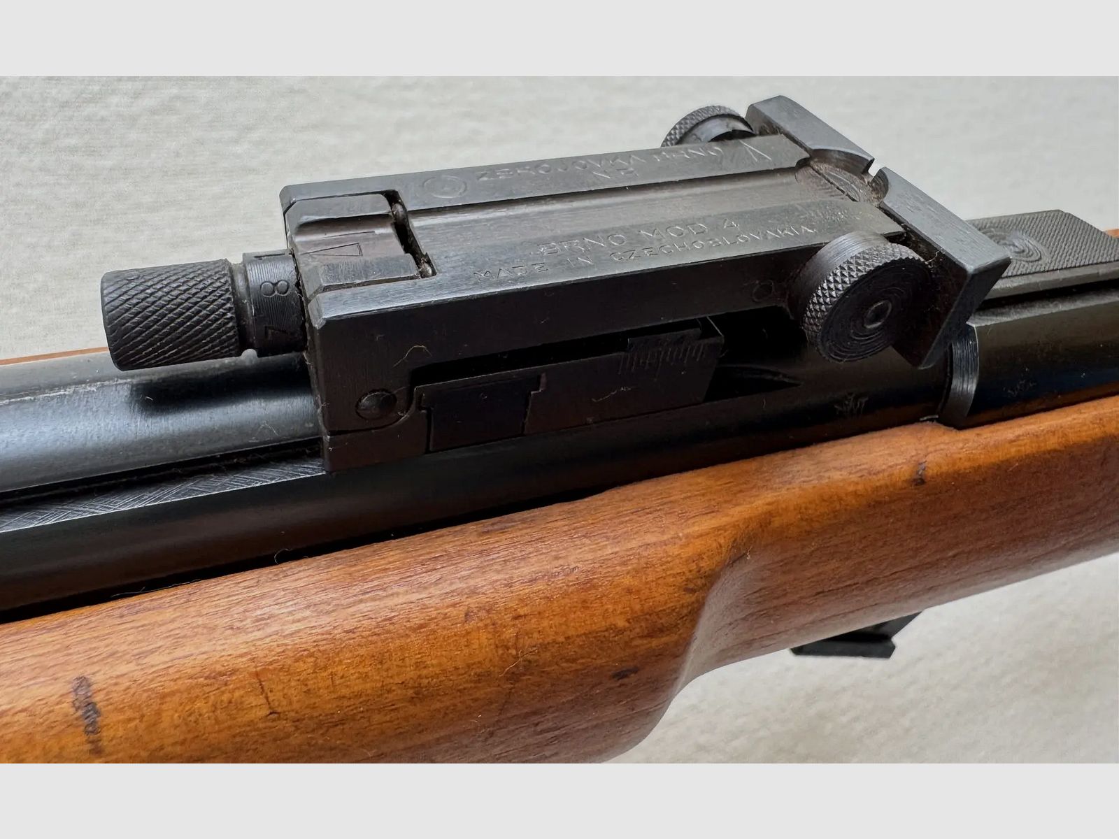 Brno Mod. 3 (Kal. .22 LR) Seltenes tschechoslowakisches Übungs-/Wettkampfgewehr — Militär / SVAZARM