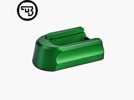 CZ Shadow 2/SP-01 Base del caricatore +2 – Anodizzato Verde