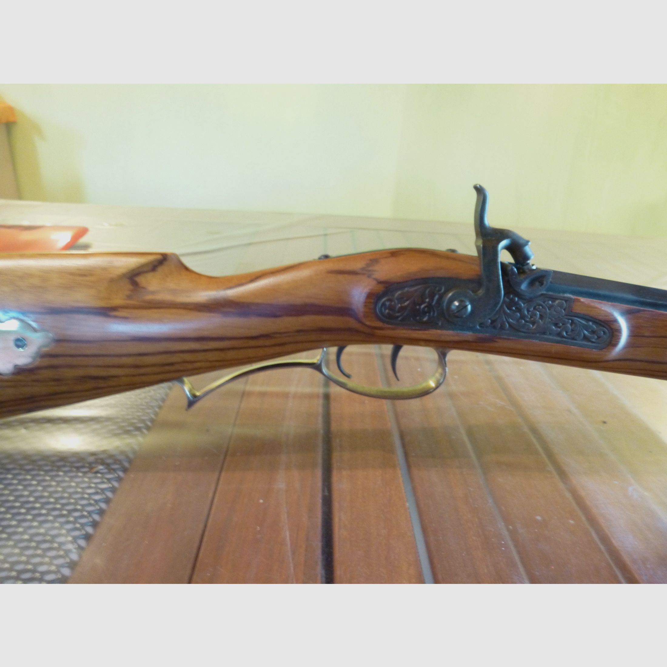 Hawken Target Rifle percussion in caliber 45 right-handed