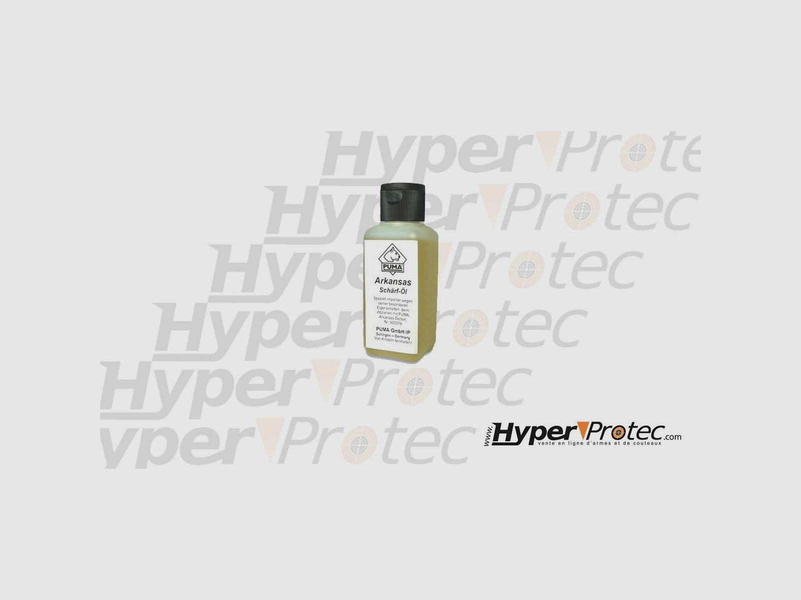 Ölflasche 100 ml Arkansas PUMA für Messer