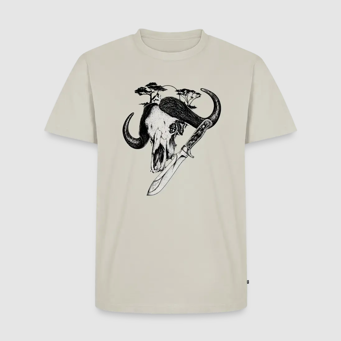 PUMA Men´s Premium T-Shirt „White Hunter – Big Game"