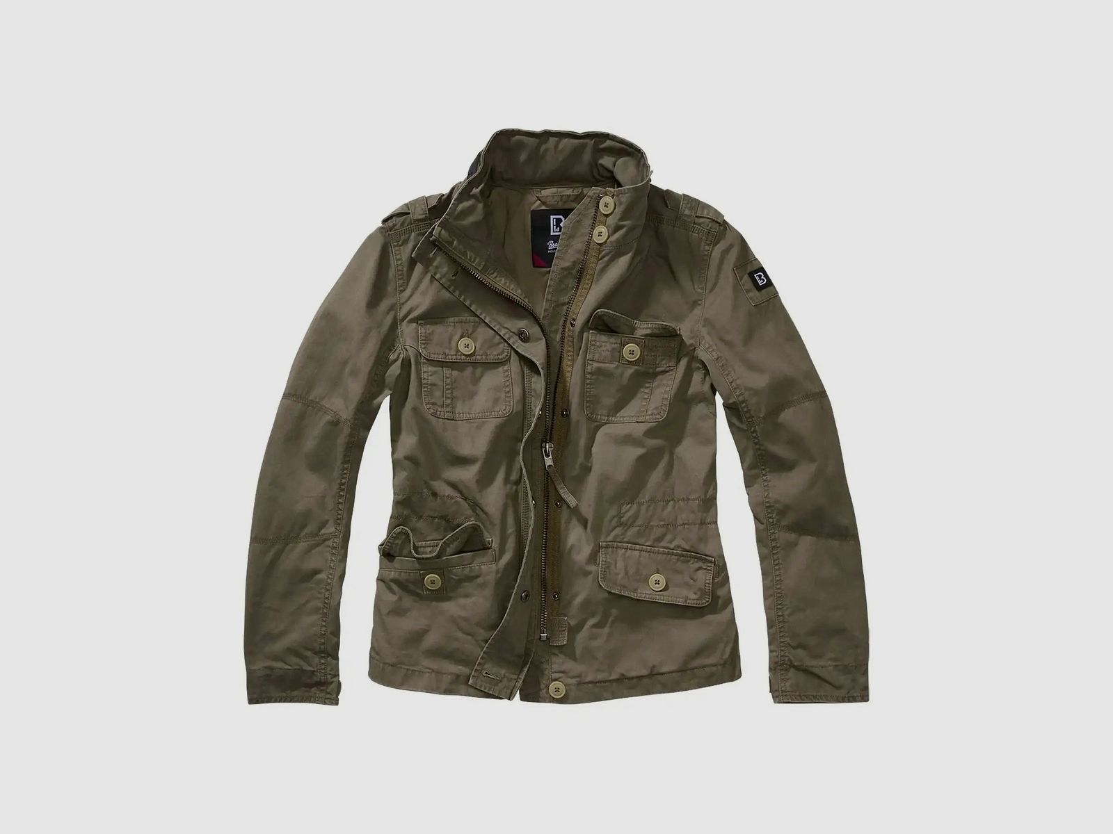 Brandit Brandit Jacke Britannia Frauen - Oliv / M