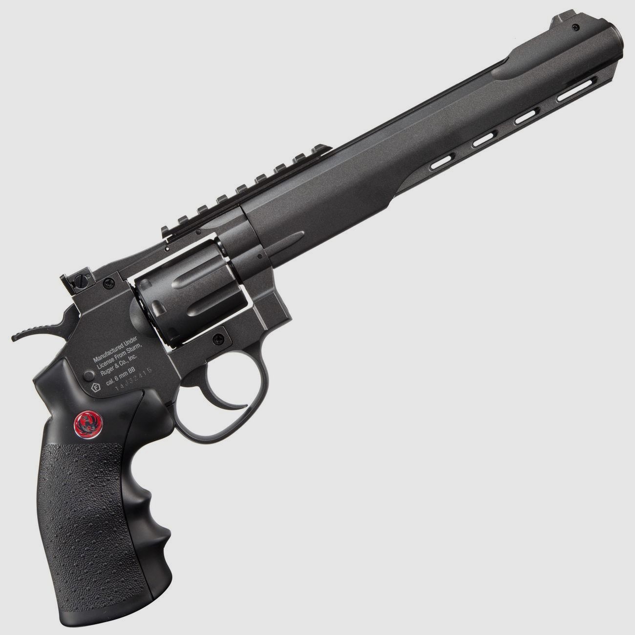 Ruger Super Hawk 8 Zoll 6mm BB CO2 Revolver schwarz - 4 Joule