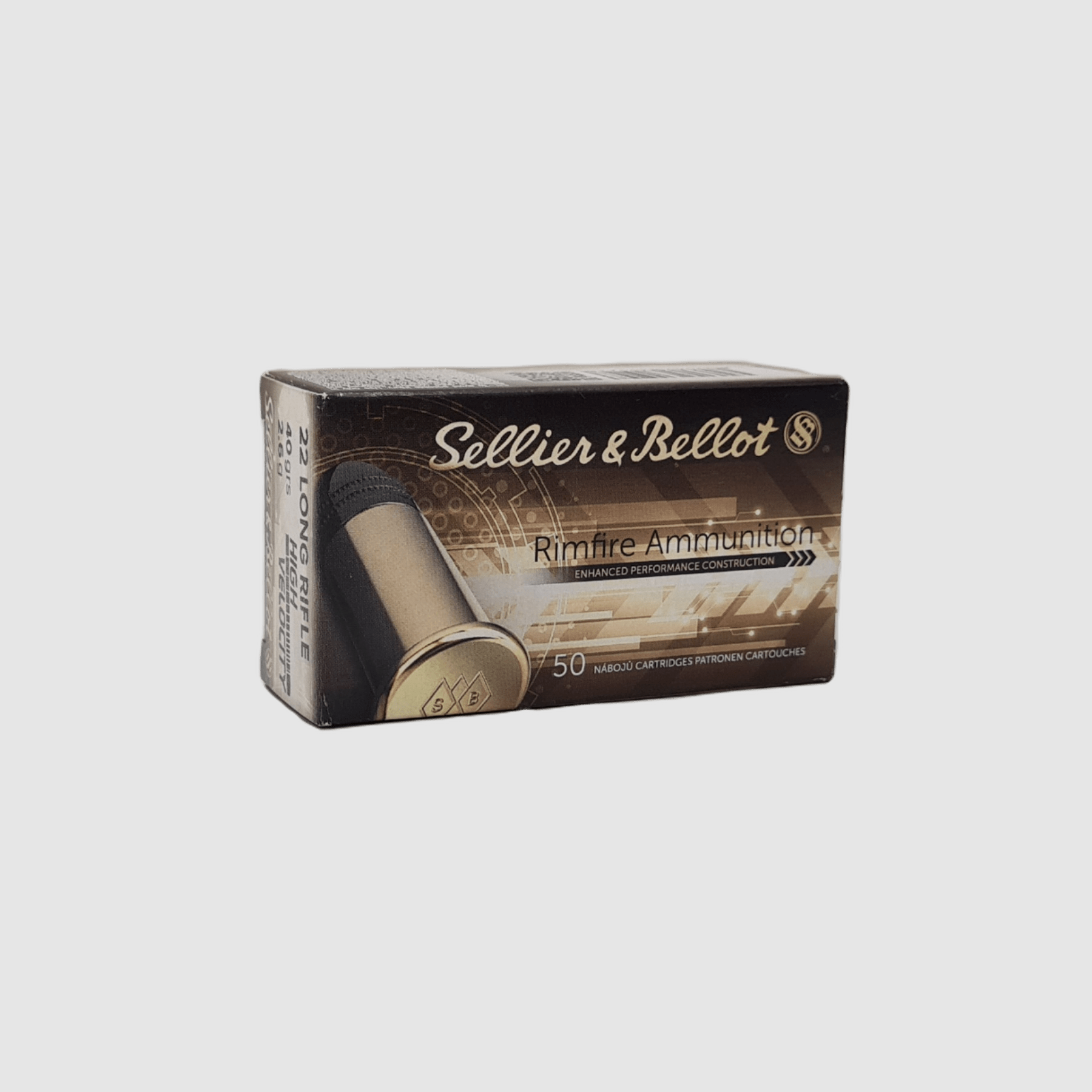 Sellier&Bellot .22LR Munitions subsoniques 2,6 g