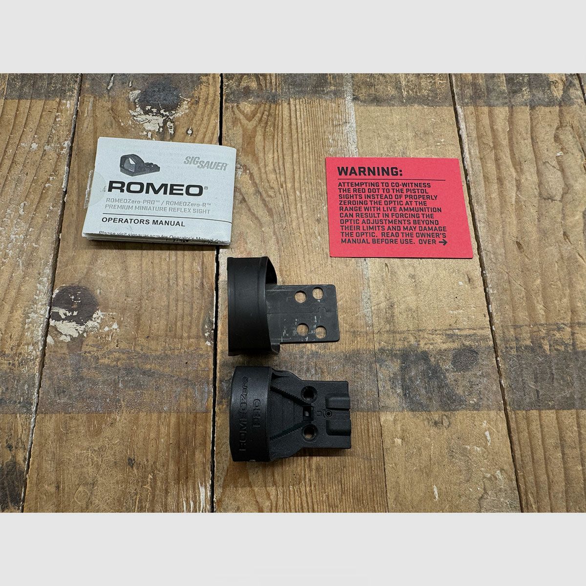 USED – RED DOT – SIG SAUER – ROMEO ZERO-PRO CIRCLE DOT Black, image 3 of 3