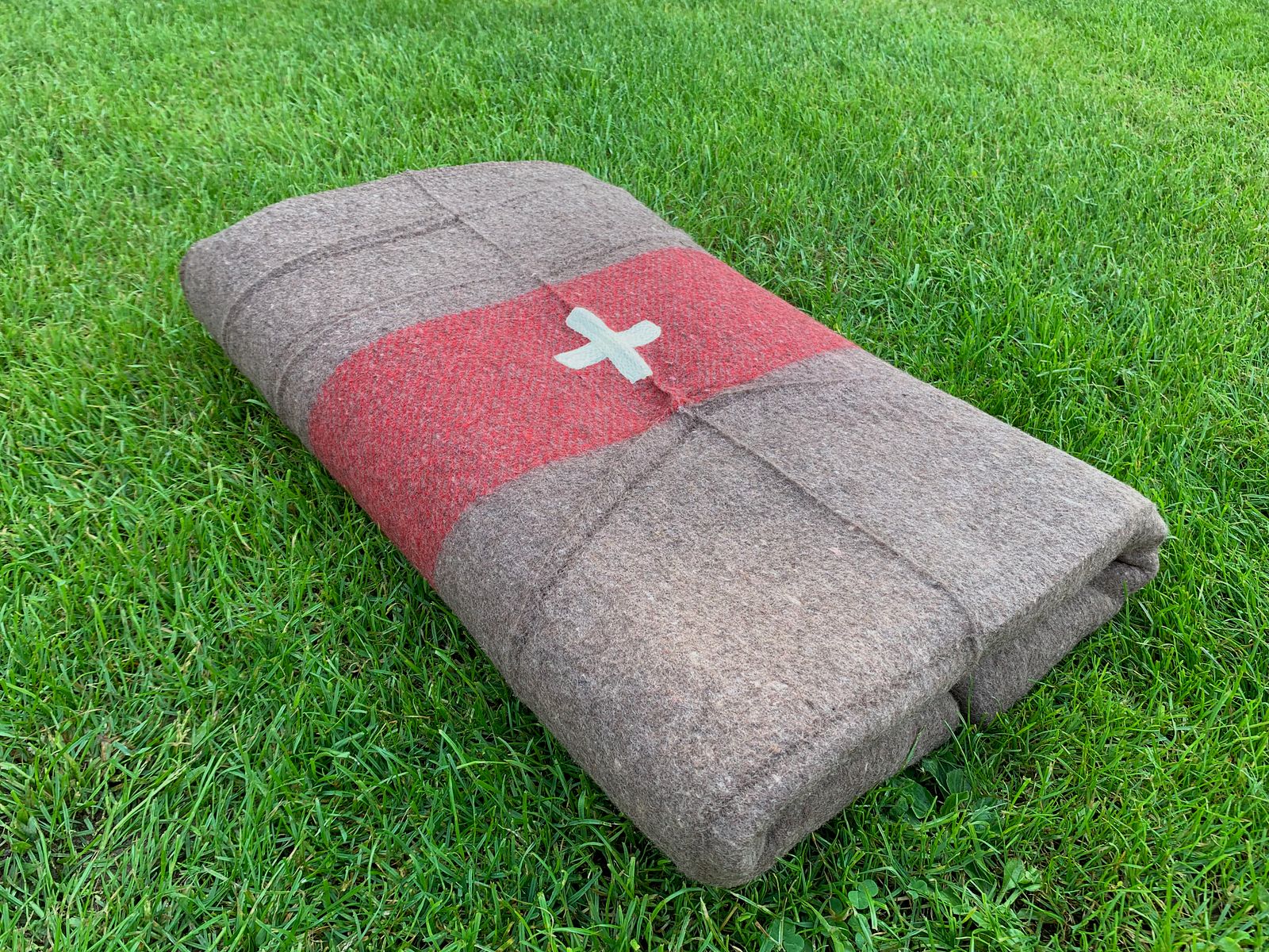 Schweizer Wolldecke