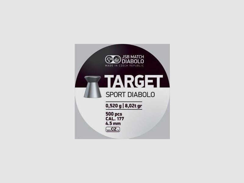 JSB Target - 4,50mm/0,52g/8,02gr (a500)