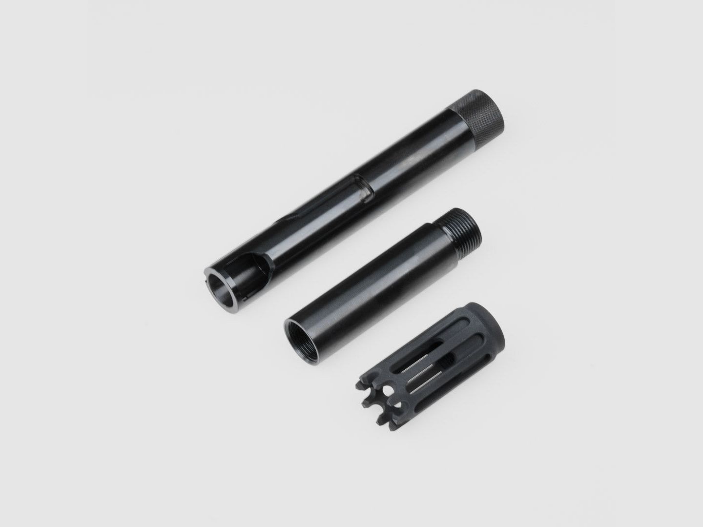 TUNING BARREL FSC PISTOLA | ACERO + MUZZLE BRAKE | NEGRO | 22x1,5mm | PISTOLA FSC | FSC XP | DIÁMETRO.684, imagen 2 de 2