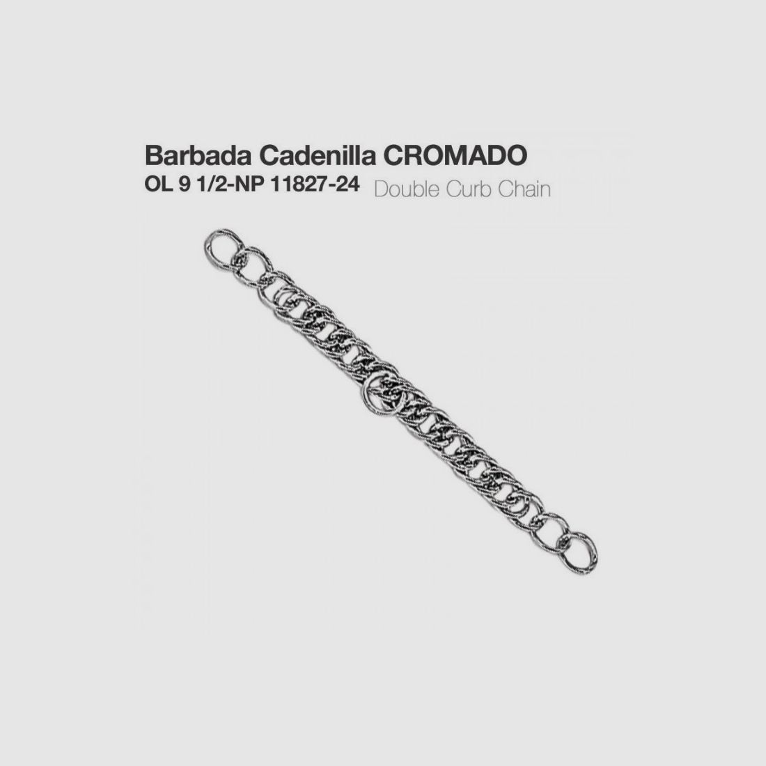 BARBADA CADENILLA CROMADO 11827-24