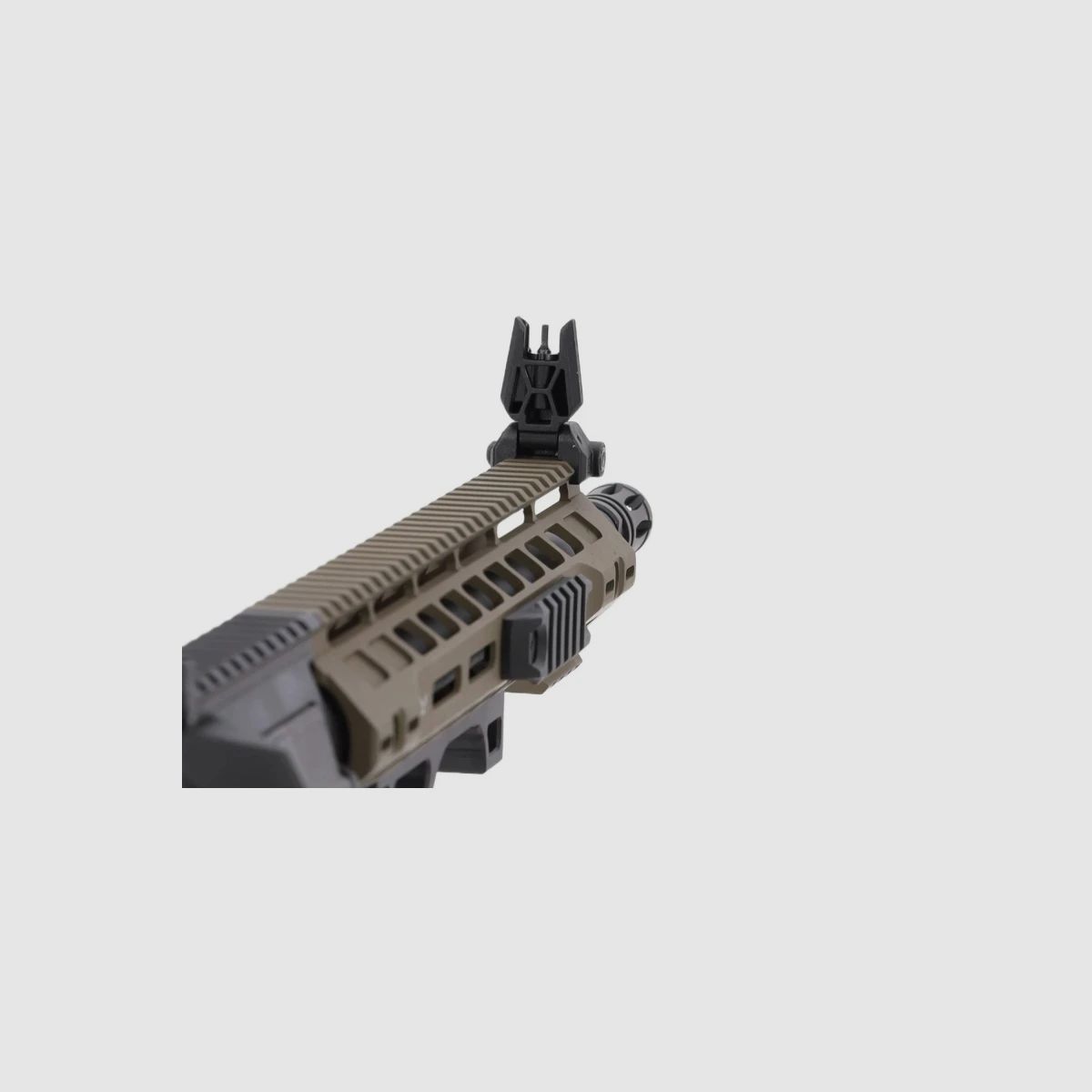 SA M4 Carbine M-LOK (RRA SA-P14 PRIME™ Aster II ETU BLDC™) Rifle Airsoft Libre a partir de 18 - Negro/Verde -F-