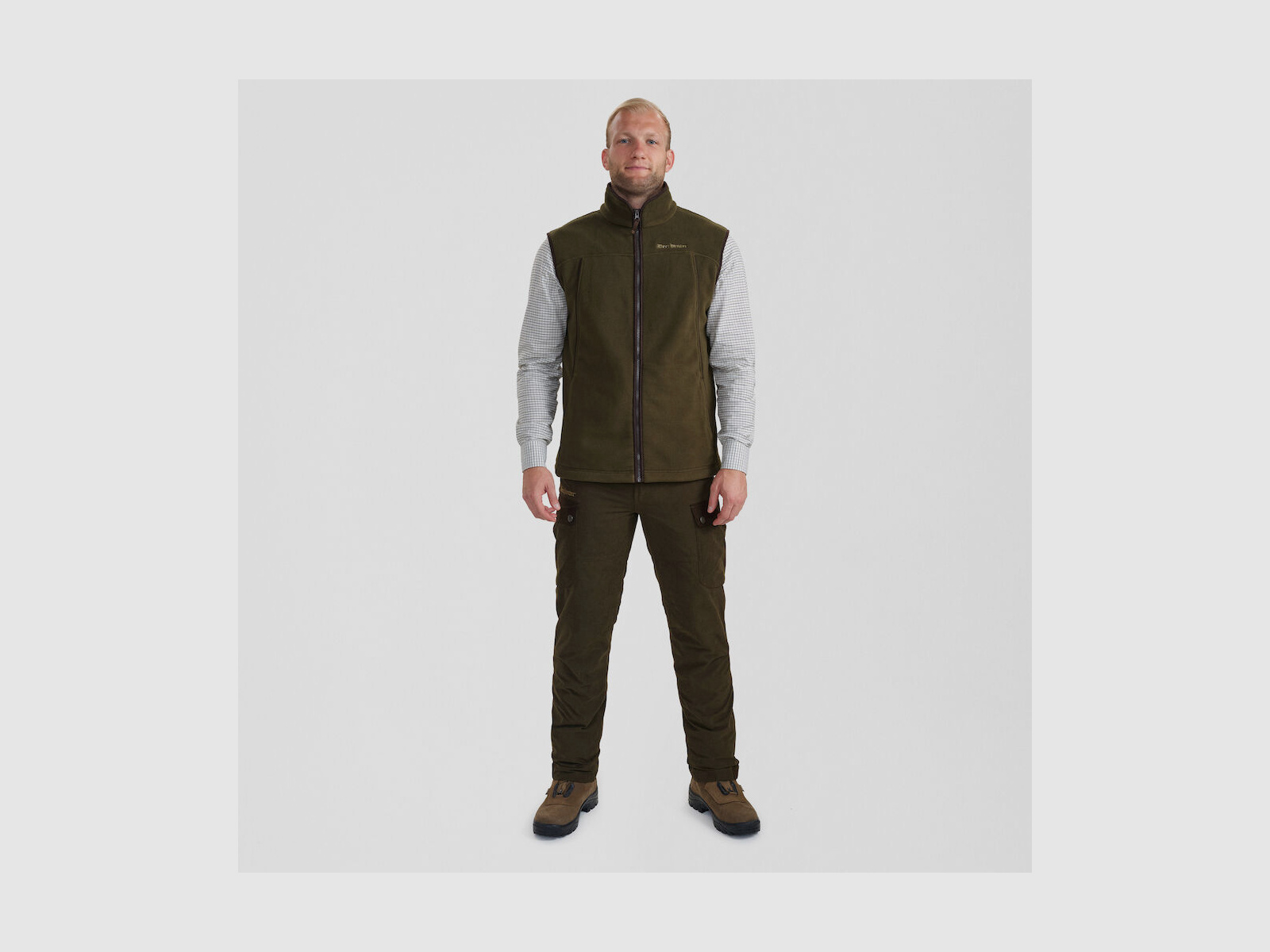 DEERHUNTER Eagle Fleecevest Olijf