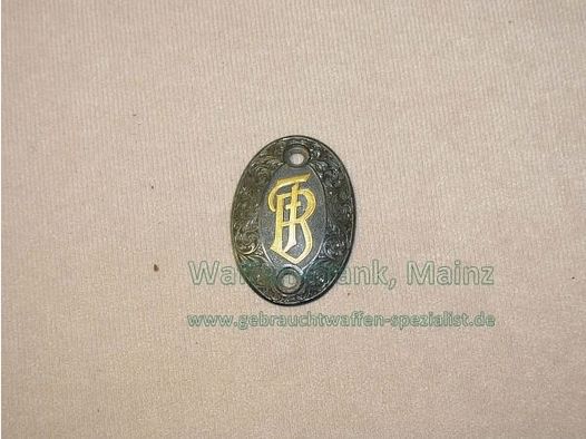 German, Manufacturer unknown Mod. Pistol grip caps used