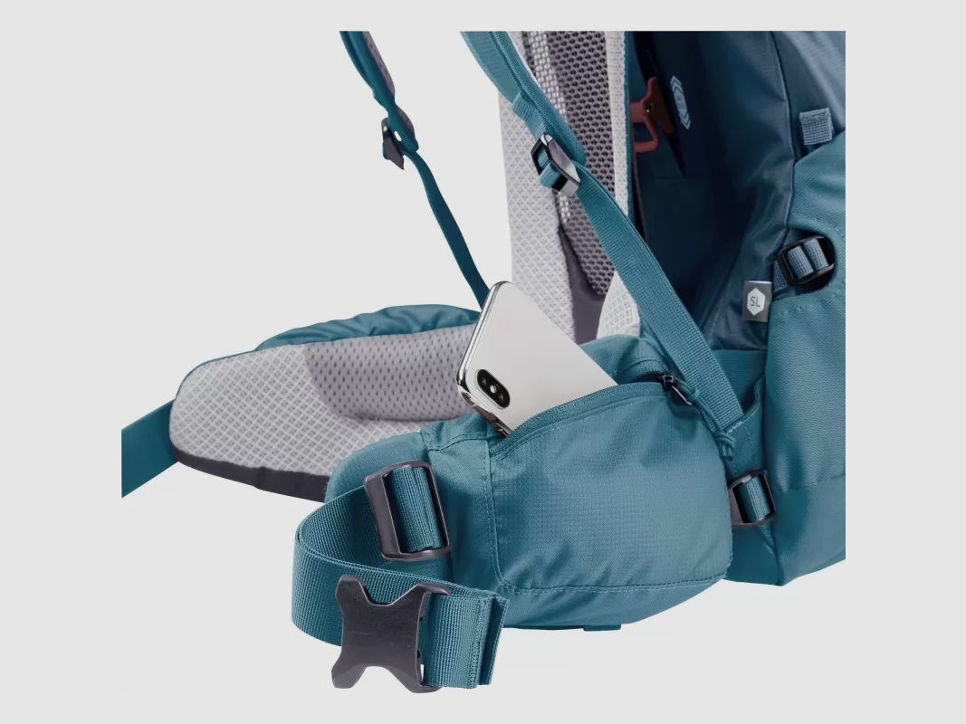 Deuter Futura Air Trek 45 + 10 SL Bleu, image 4 sur 12