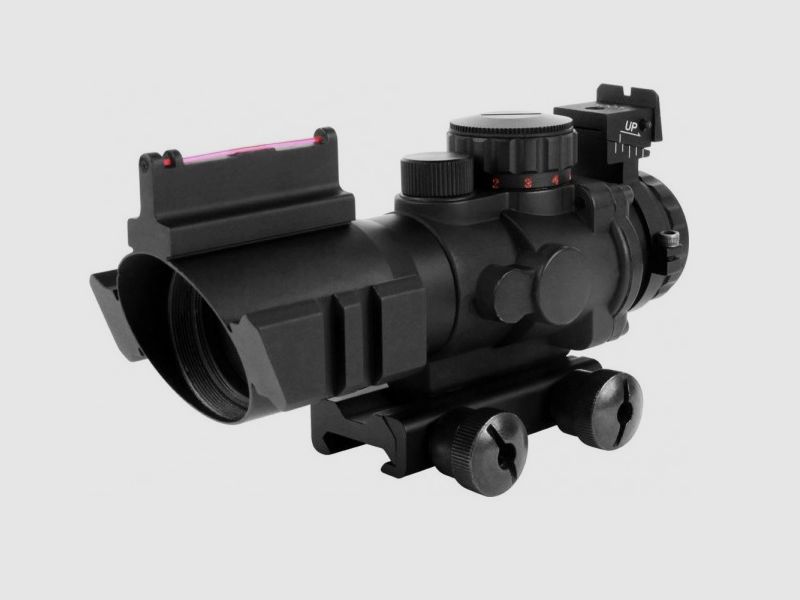 Zielfernrohr Typ ACOG aim sports 4X32, Absehen 3/4 Kreis, integrierte Montage, Bild 2 von 5