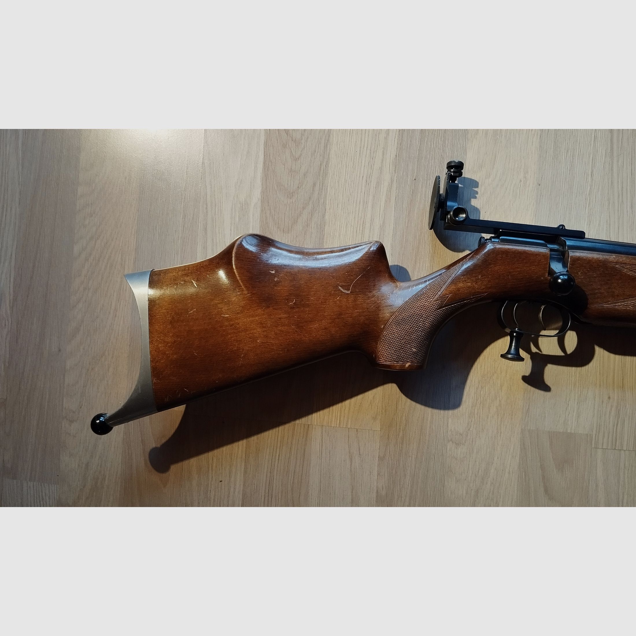 70er Jahre Oldtimer Zimmerstutzen von Schmid. 