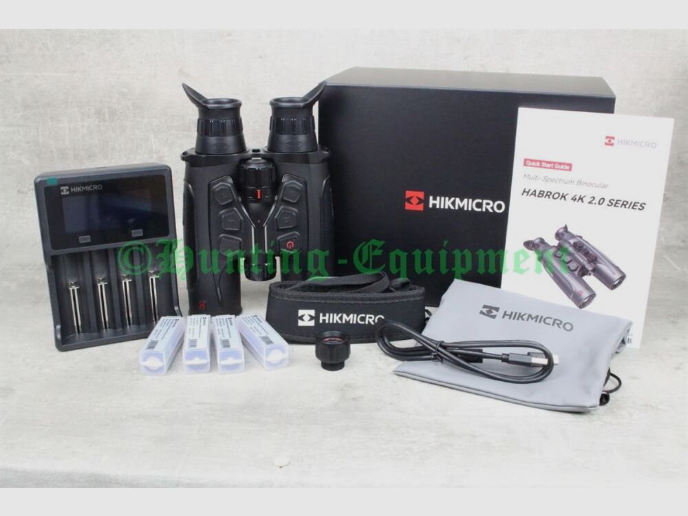 Binocolo Hikmicro Habrok 4K HE25L 2.0 5.5-22x60