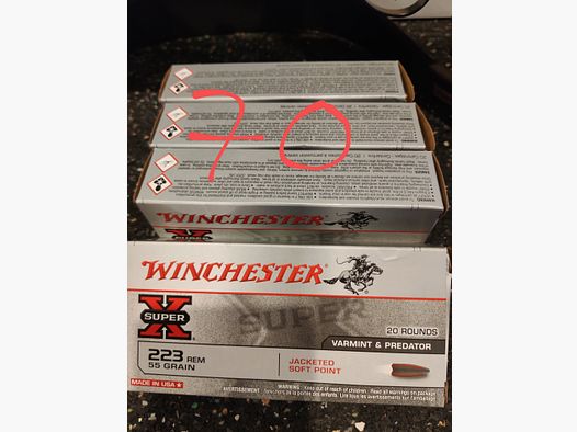 Winchester 223 soft point / PPU