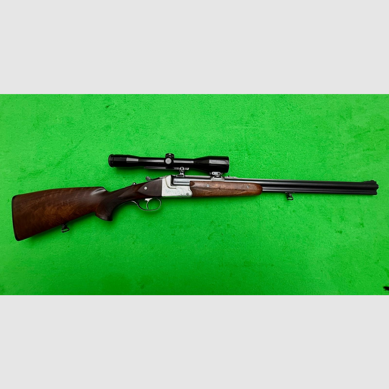 Krieghoff BBF 7x65R i 16/70 z ręcznym napinaczem