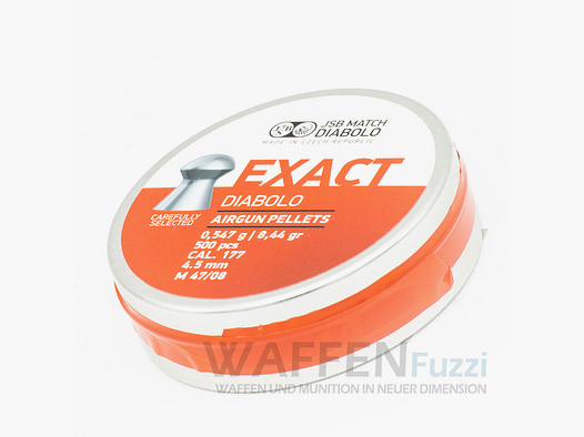 Diabolo JSB Exact Ronde Kop Kaliber 4,5 mm