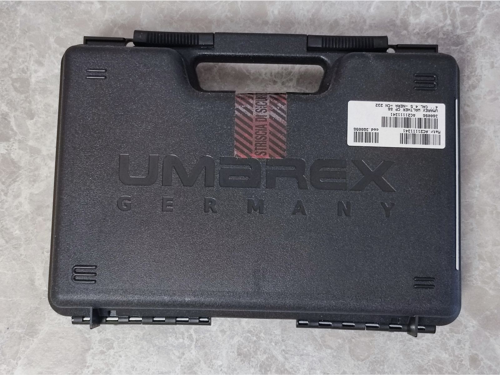 NEU Umarex Walther CP88 schwarz CAL4,5 CO2 Gas Pistole