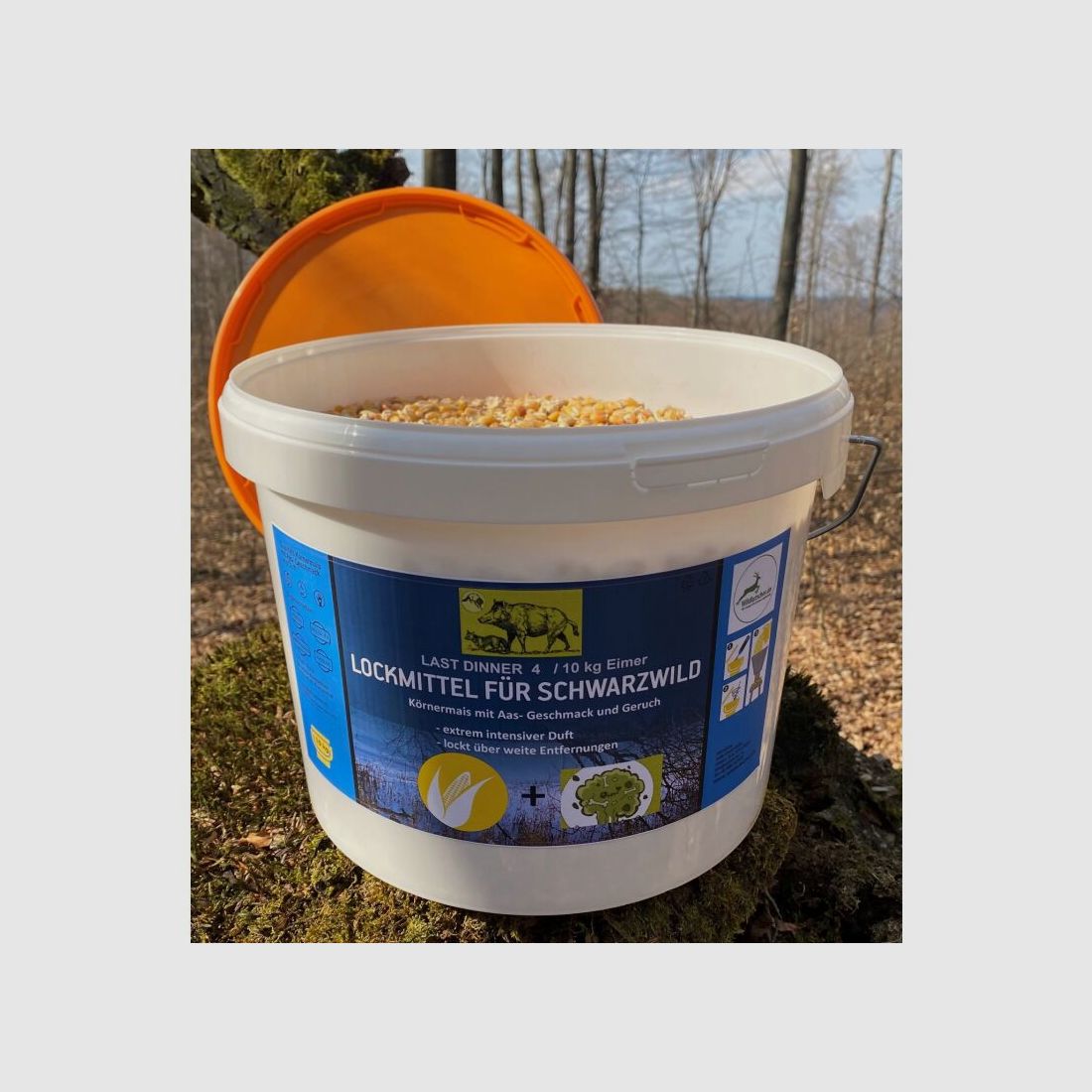 Wildlutscher Last Dinner Mais mit Aas-Duft/ Geschmack 10kg Eimer
