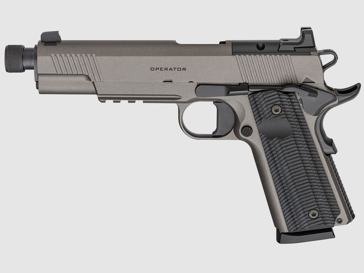 1911 Operator 5,75" AOS Laufgewinde Tungsten grau
