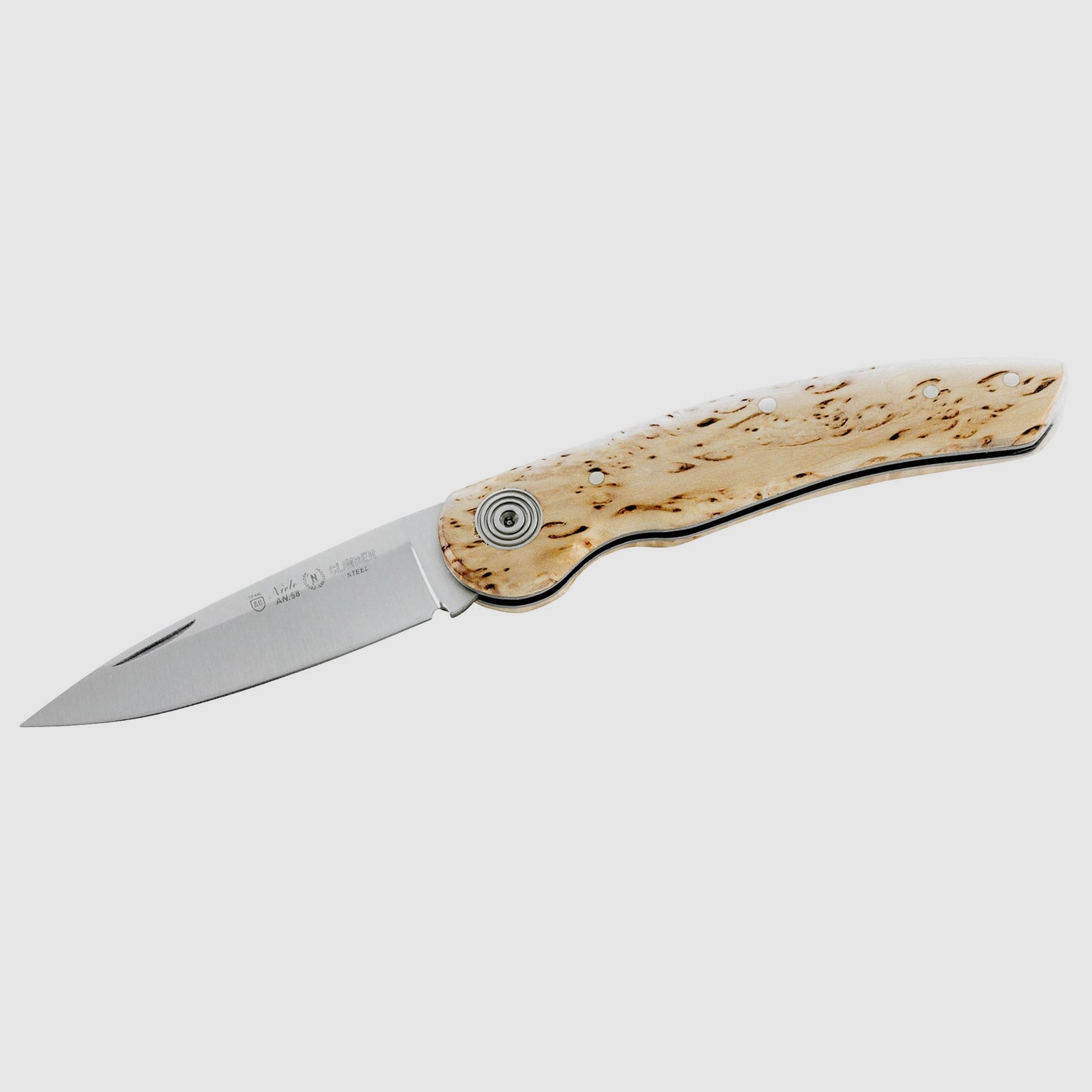 Nieto Taschenmesser Maserbirke