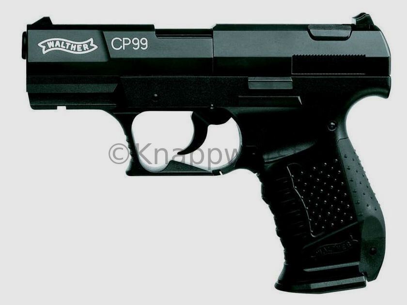 Pistola ad aria Umarex Walther CP99 CO2 nera, 3,3 pollici, 4,5mm,