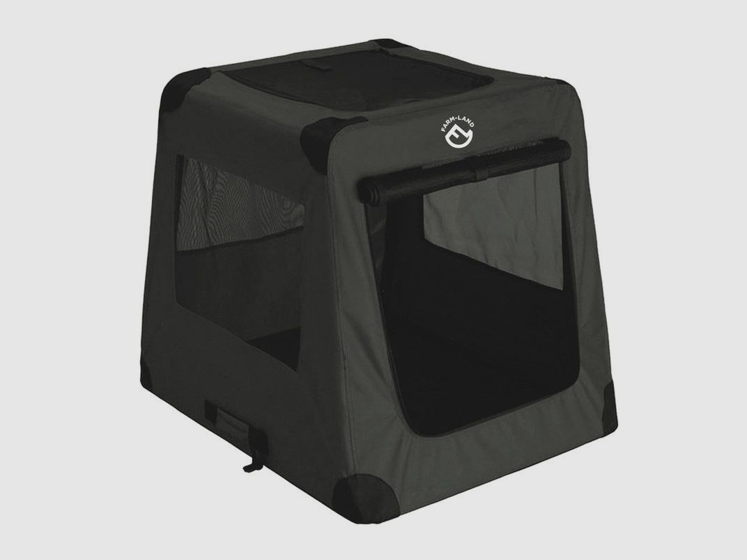 Farmland Farm-Land Hunde Auto   Transportbox grün