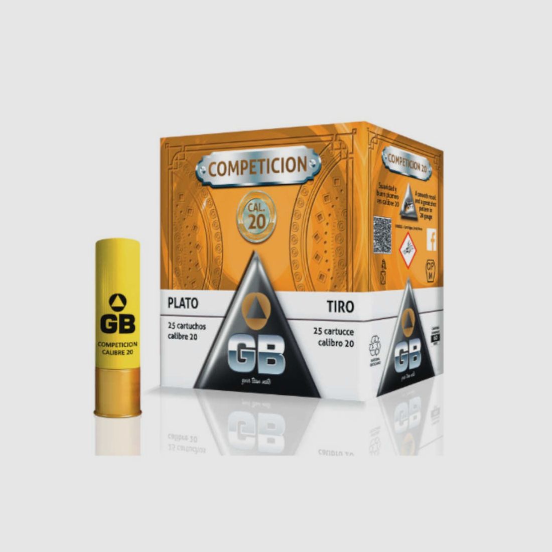 Gb kaliber 20 Trap 28 gr, afbeelding 2 van 2