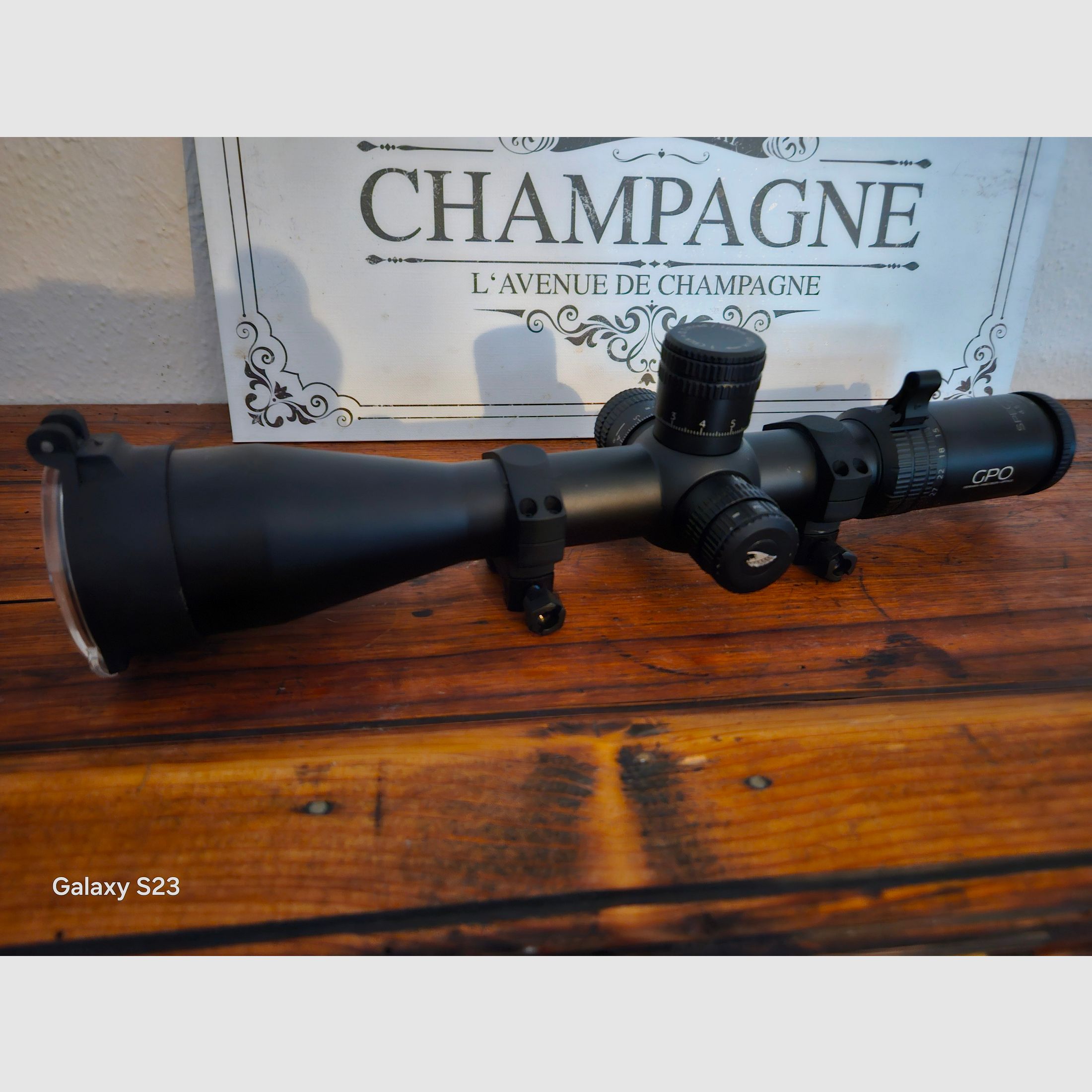 GPO hunting scope incl Eratac mount - also trade for watch!